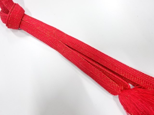 正絹　手組帯締め